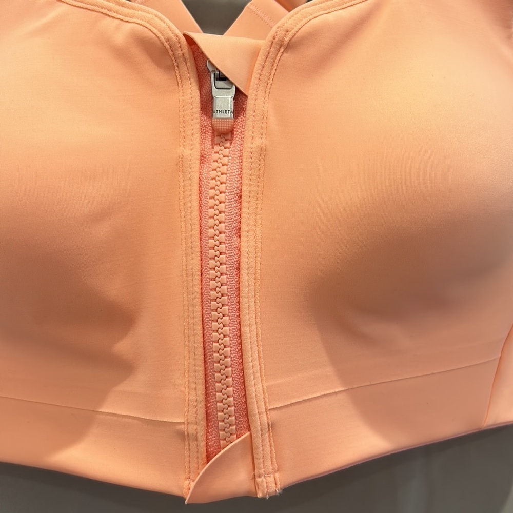 Athleta Advance Zip Front Bra, Size 32 C - Picture 3 of 15